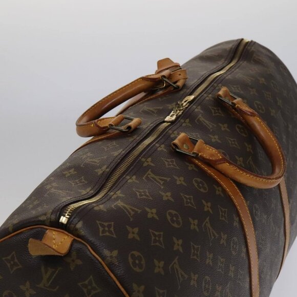 LOUIS VUITTON Monogram Keepall 60 Boston Bag M41422 LV Auth yk16857 - Picture 7 of 16